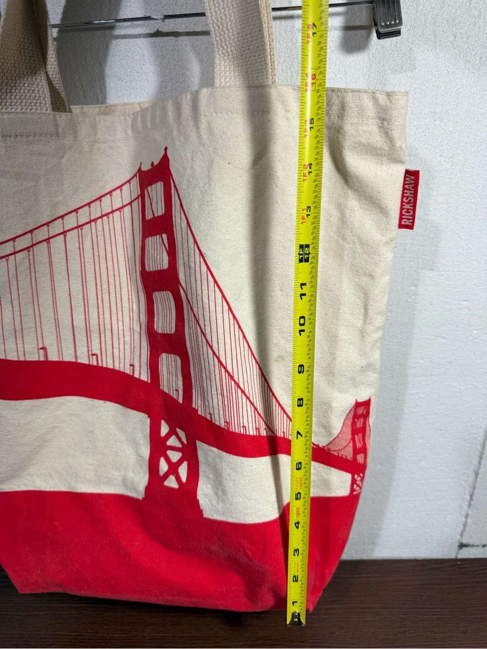 Rickshaw Golden Gate San Francisco Market Tote